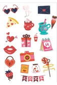 14 Şubat Sevgililer Günü Sticker Set - 1