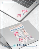 Anime Kızı Sticker Set 1 15 Parça Telefon, Tablet, Defter, Laptop Sticker thumbnail 3