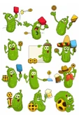 Salatalık Turşusu Sticker Set 1 - 1