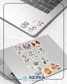 Sevimli İnek Sticker Set 2 - 3