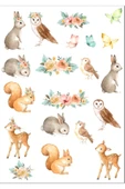 Sevimli Hayvanlar Sticker Set 3 - 1