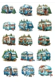 Karavan Sticker Set - 1