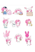 Sevimli Unicorn Sticker Set - 1