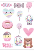 Sevimli Şekerler Sticker Set 2 - 1