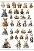 Tavşanlar Sticker Set - 1