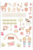 Çiftlik Hayatı Sticker Set - 1