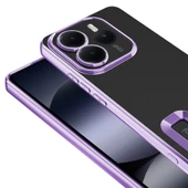 Zipax  Xiaomi Redmi Note 14 4G Kılıf Silikon Kenarları Lazer Renkli Zr-Omega thumbnail 1