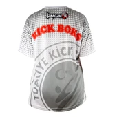 DragonDo KF2024 Kick Boks Tişörtü Beyaz Kick Boxing Tshirt - 2