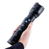 Wison El Feneri - Zoomlu - Şarjlı 60 W - Metal Gövde thumbnail 3