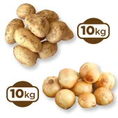 GELTAT Patates Taze 10 Kg + Kuru Soğan 10 kg - 1