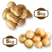 GELTAT Patates Taze 5 Kg + Kuru Soğan 5 kg - 1