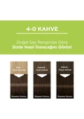 Palette Kalıcı Doğal Renkler Saç Boyası 4-0 Kahve thumbnail 5