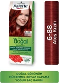 Palette Doğal Renkler Saç Boyası 6-88 Ateş Kızılı X 3 Adet thumbnail 3