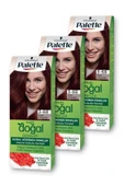 Palette Kalıcı Doğal Renkler Saç Boyası 3-68 Kızıl Çikolata X 3 Adet thumbnail 2