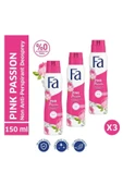 Fa Pink Passion Deosprey X 3 Adet thumbnail 1