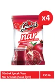 Günbak 250 Gr Nar Aromalı İçecek Tozu x 4 Adet - 1