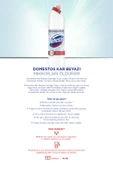 Domestos Çamaşır Suyu 750 ml X 4 Adet (Dağ Esintisi 750 ml x 2 Adet + Kar Beyazı 750 ml x 2 Adet) - 3