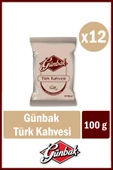 Günbak Türk Kahvesi 100 gr x 12 Adet - 4
