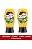 Calve Gurme Mayonez Serisi Jalapeno Cheddar Mayonez 240g X 2 Adet - 1