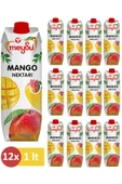 Meysu Mango Meyve Nektarı 1 Lt X 12 Adet - 1