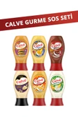 Calve Ranch Sos + Burger Sos + Trüflü Mayonez + Cheddar Sos + Ballı Hardal + BBQ Sos - 1