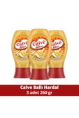 Calve Sos Ballı Hardal 260 gr X3 Adet - 1