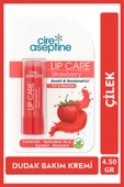 Cire Aseptine Lip Care Strawberry (Çilek) Renkli Dudak Nemlendirici 4,5 G - 1