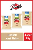 Günbak Kırık Pirinç 1 Kg x 3 Adet - 1