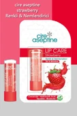 Cire Aseptine Lip Care Strawberry (Çilek) Renkli Dudak Nemlendirici 4,5 G - 3