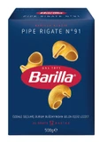 Barilla Mantı Makarna (PİPE RİGATE) 500 gr X 2 Adet - 2