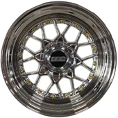 Tofaş Uyumlu Powcan BK-5284 10X16 4X100 ET12 73.1 BBS FM Chrome Jant - 1