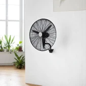 Sanayi Tipi 75 cm 210 W Duvar Vantilatörü Endüstriyel Geniş Sessiz Duvara Monte Fan - 5