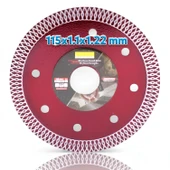 115 mm Ultra İnce Hassas Elmas Seramik Mermer Porselen Fayans Granit Sulu Kuru Kesim Kesme Disk - 3