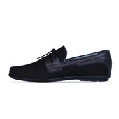 Balayk 025 Siyah Nubuk Deri Erkek Loafer Ayakkabı - 2
