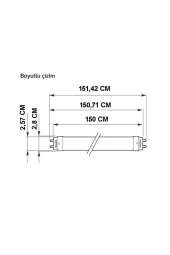 Philips LED Floressan Günışığı 150 Cm - 2