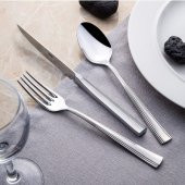 Nehir Katre Sade 30 Parça Karton Kutulu Çatal Kaşık Takımı - 5