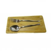 Nehir Zarif Sade 12 Parça Yemek Çatalı 18/10 304 Kalite - 3