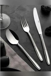 Nehir Buket Sade 72 Parça Çatal Kaşık Takımı - 1