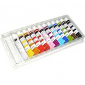 Akrilik Boya 12 Renk Tüp 9ml*12 Südor Akrilik Boya 12 li 1 Paket - 2