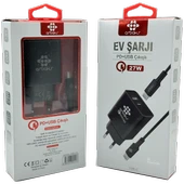 38W PD + USB + C-C Kablo Şarj Aleti Arbaks ARB-015-T thumbnail 3