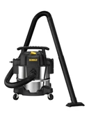 Dewalt DXV25S 1050W 25LT Paslanmaz Islak ve Kuru Elektrikli Süpürge - 1