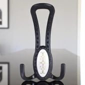 Metal Portmanto Vestiyer Duvar Dolap Elbise Mobilya Kapı Askısı Askılığı Askılık Mat Siyah 4 Adet thumbnail 2