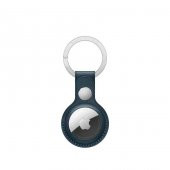 Wiwu Leather Key Ring Airtag Anahtarlık Mavi - 3