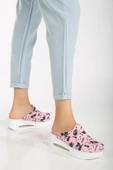 Blum Sabo Terlik Pembe Kedi Temalı Kadın Airmax Ortopedik Terlik - 2
