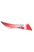 ÇELİKMOTO RMG RAINBOW 3000 SOL RÜZGARLIK DIŞ PARÇA KIRMIZI #RAI340117.08 - 1