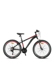 Kron Xc 75 27.5" Jant V Fren 17 Kadro 21 Vites Dağ Bisikleti Siyah Kırmızı Füme - 1