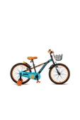 Kron Bobcat - 16'' - Vitessiz - [pabuç Frenli Modeldir] - Siyah-mavi/turuncu - 1