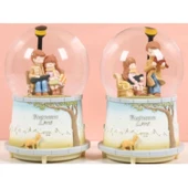 Sonbahar Sevgili Kar Küresi Orta Boy thumbnail 2