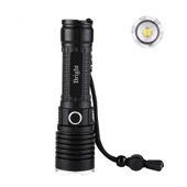 Ght-5761 Xp90 Led 3 Mod Zoomlu Yağmur Suyu Geçirmez Şarjlı El Feneri - 2