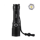 Ght-5761 Xp90 Led 3 Mod Zoomlu Yağmur Suyu Geçirmez Şarjlı El Feneri - 2
